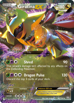 Giratina-EX 92/124 — Dragons Exalted