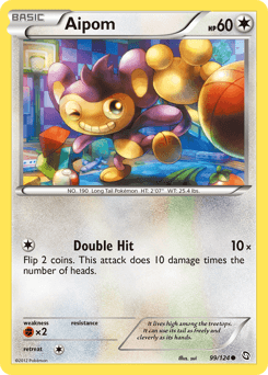 Aipom 99/124 — Dragons Exalted