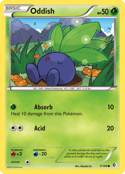 Oddish 1/149 — Boundaries Crossed