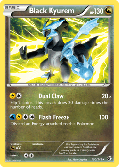 Black Kyurem 100/149 — Boundaries Crossed
