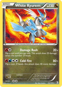 White Kyurem 102/149 — Boundaries Crossed