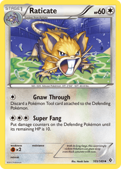 Raticate 105/149 — Boundaries Crossed