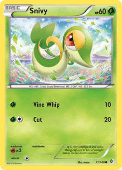 Snivy 11/149 — Boundaries Crossed