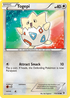 Togepi 110/149 — Boundaries Crossed