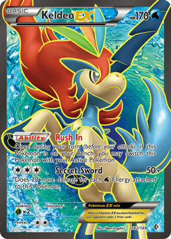 Keldeo-EX 142/149 — Boundaries Crossed