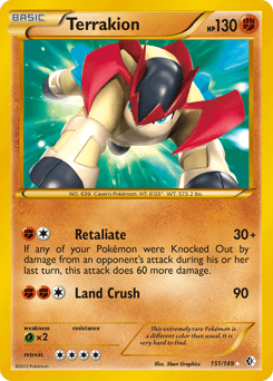 Terrakion 151/149 — Boundaries Crossed