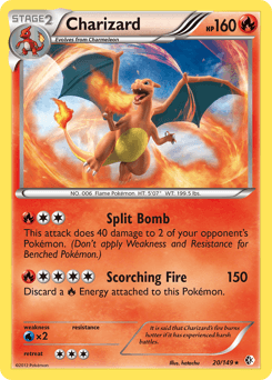 Charizard 20/149 — Boundaries Crossed
