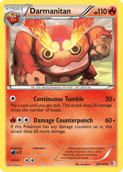 Darmanitan 28/149 — Boundaries Crossed