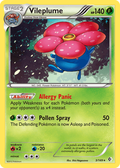 Vileplume 3/149 — Boundaries Crossed
