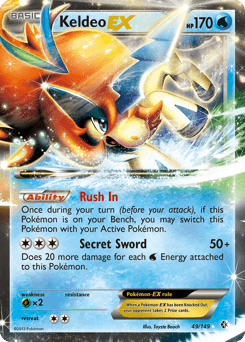 Keldeo-EX 49/149 — Boundaries Crossed
