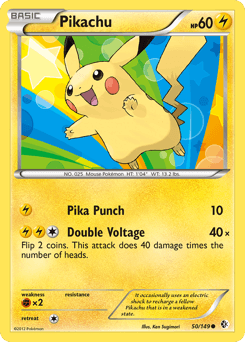 Pikachu 50/149 — Boundaries Crossed