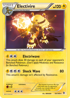 Electivire 54/149 — Boundaries Crossed