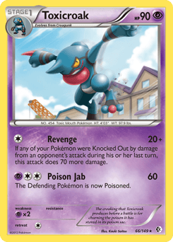 Toxicroak 66/149 — Boundaries Crossed
