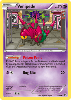Venipede 72/149 — Boundaries Crossed
