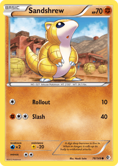 Sandshrew 78/149 — Boundaries Crossed