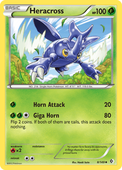 Heracross 8/149 — Boundaries Crossed