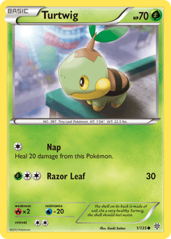 Turtwig 1/135 — Plasma Storm