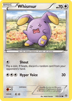 Whismur 105/135 — Plasma Storm