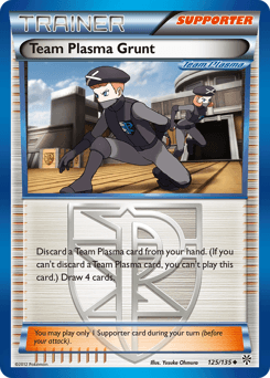 Team Plasma Grunt 125/135 — Plasma Storm