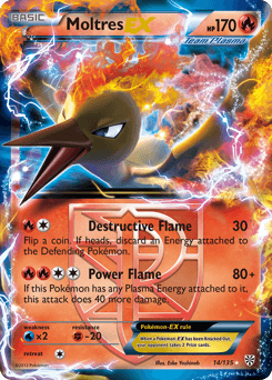Moltres-EX 14/135 — Plasma Storm