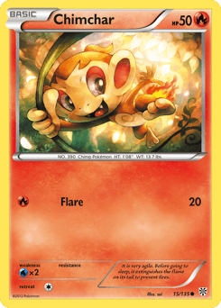 Chimchar 15/135 — Plasma Storm
