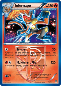 Infernape 17/135 — Plasma Storm