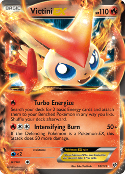 Victini-EX 18/135 — Plasma Storm
