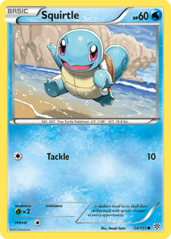 Squirtle 24/135 — Plasma Storm