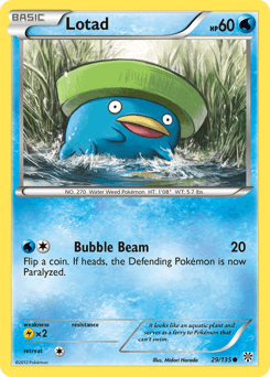 Lotad 29/135 — Plasma Storm