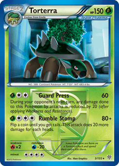 Torterra 3/135 — Plasma Storm