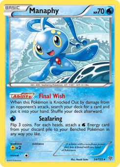 Manaphy 34/135 — Plasma Storm