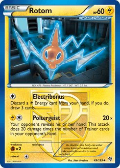 Rotom 49/135 — Plasma Storm