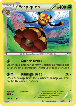 Vespiquen 5/135 — Plasma Storm