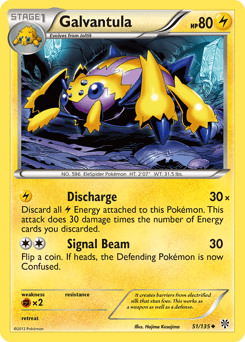 Galvantula 51/135 — Plasma Storm