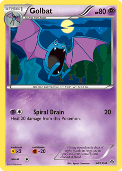 Golbat 54/135 — Plasma Storm