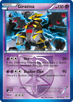 Giratina 62/135 — Plasma Storm