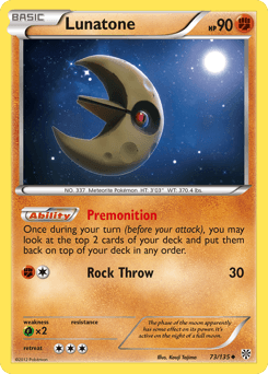Lunatone 73/135 — Plasma Storm