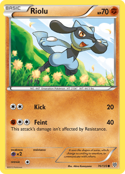 Riolu 76/135 — Plasma Storm