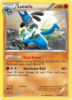 Lucario 78/135 — Plasma Storm