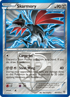 Skarmory 87/135 — Plasma Storm