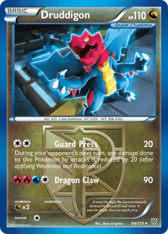 Druddigon 94/135 — Plasma Storm