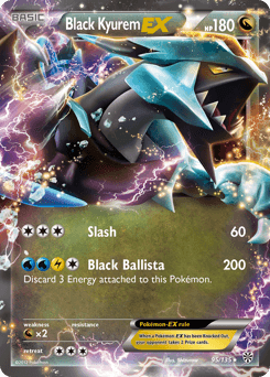 Black Kyurem-EX 95/135 — Plasma Storm