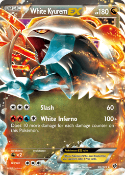 White Kyurem-EX 96/135 — Plasma Storm