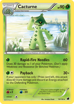 Cacturne 10/116 — Plasma Freeze