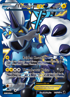 Thundurus-EX 110/116 — Plasma Freeze