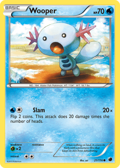 Wooper 21/116 — Plasma Freeze