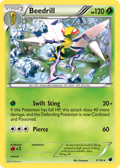 Beedrill 3/116 — Plasma Freeze