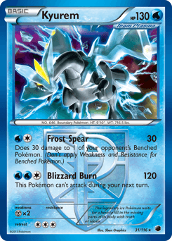 Kyurem 31/116 — Plasma Freeze