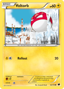 Voltorb 32/116 — Plasma Freeze