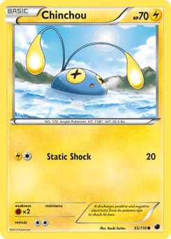 Chinchou 35/116 — Plasma Freeze